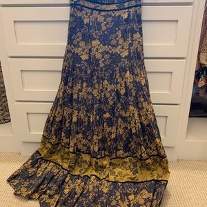 Carolina K tiered maxi skirt
